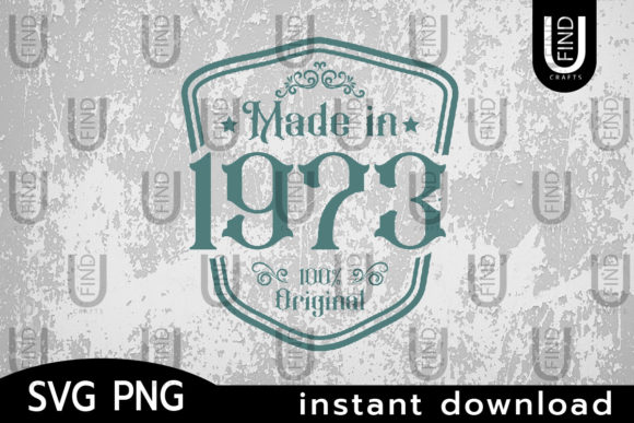 First Look: Made in 1973 Svg for Real Embroidery Projects