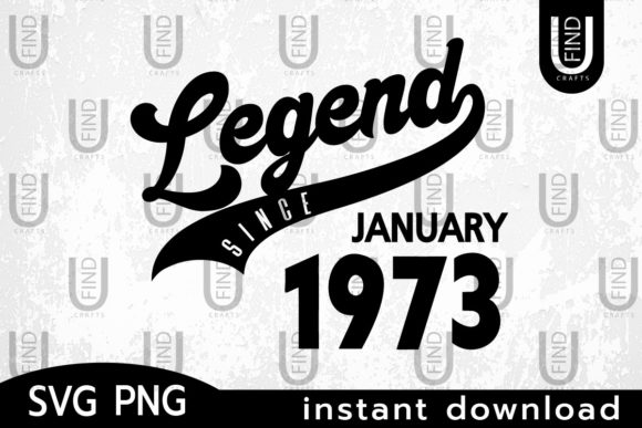 Vintage 1973, Legend Since January 1973